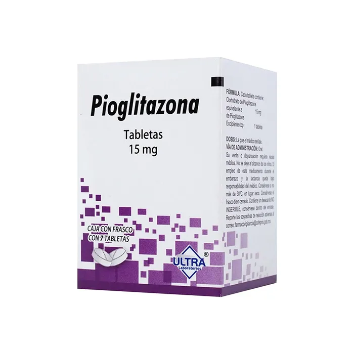 Gi Ult Pioglitazona 15 Mg Tab